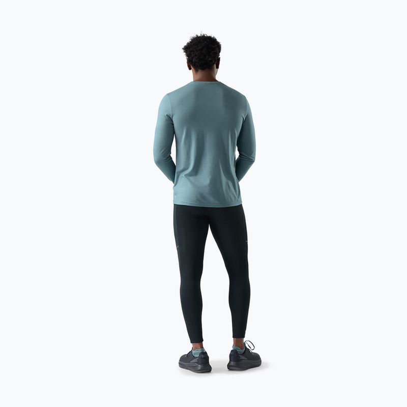 Longsleeve pentru bărbați Smartwool Wander Valley Active Long Sleeve Graphic Tee dusty tea 2