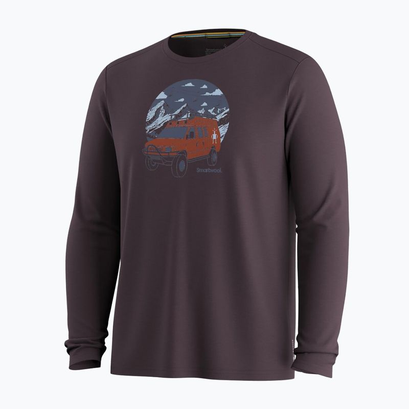 Longsleeve pentru bărbați Smartwool First Chair Pursuit Active LS mink heather 3