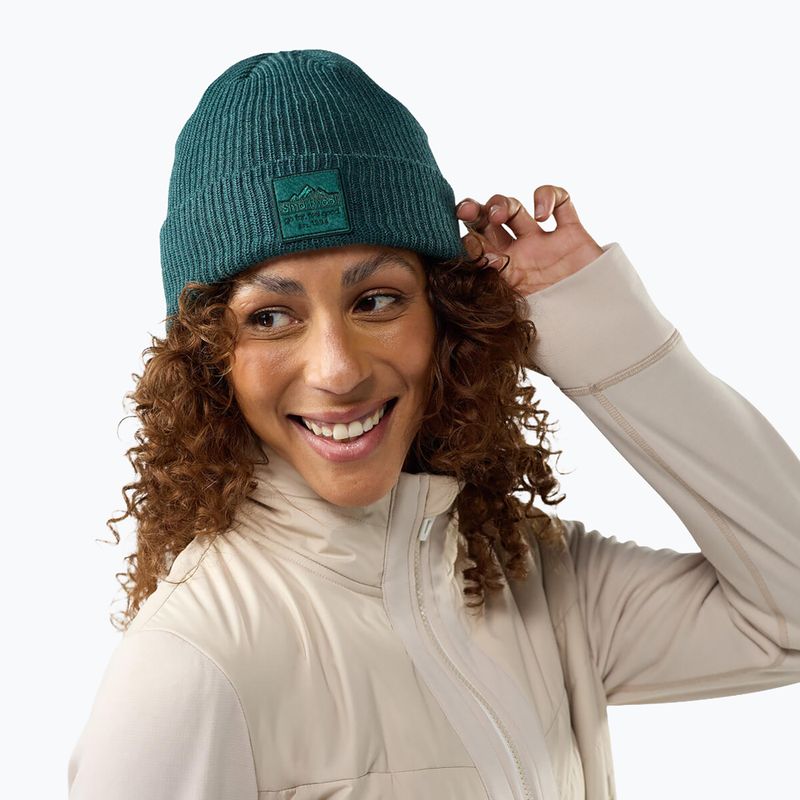 Căciulă de iarnă Smartwool Smartwool Patch dusty teal heather 2