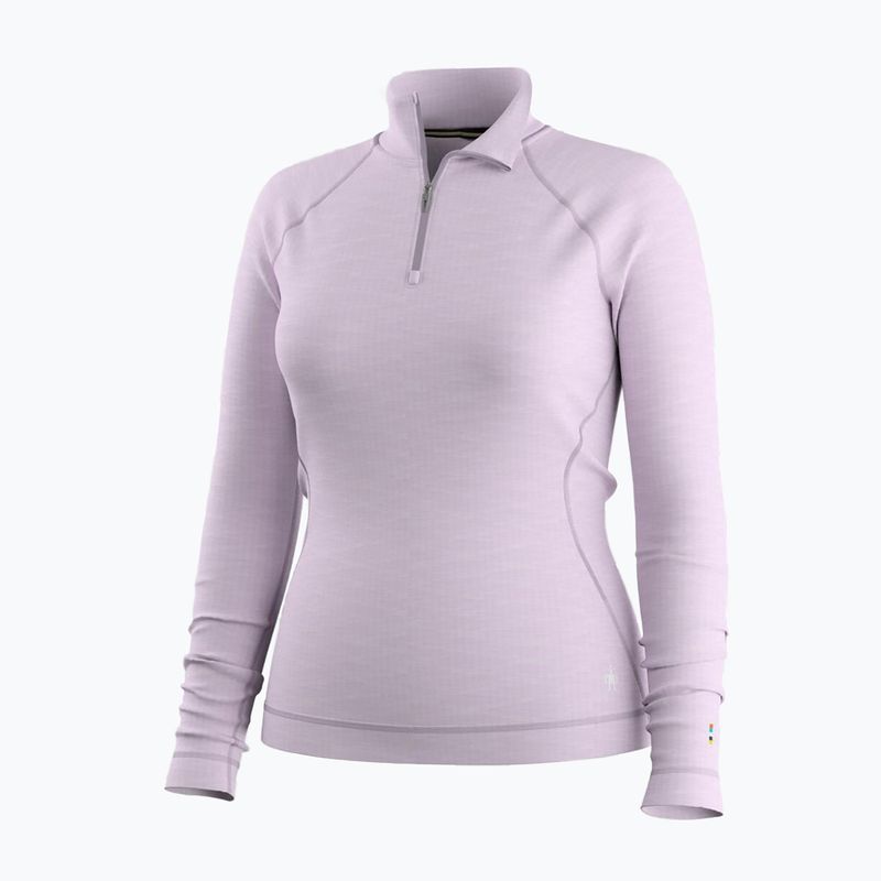 Bluză termoactivă pentru femei Smartwool Classic Thermal Merino Base Layer 1/4 Zip Boxed lavender sky heather 3