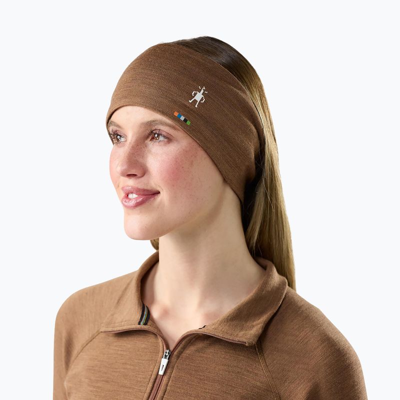 Bentiță Smartwool Thermal Merino Reversible mocha heather 2