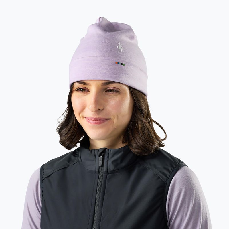 Căciulă de iarnă Smartwool Merino Reversible Cuffed lavender sky heather 2