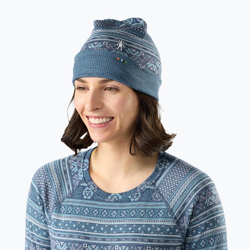 Căciulă de iarnă Smartwool Merino Reversible Cuffed nightfall fair isle fun 3