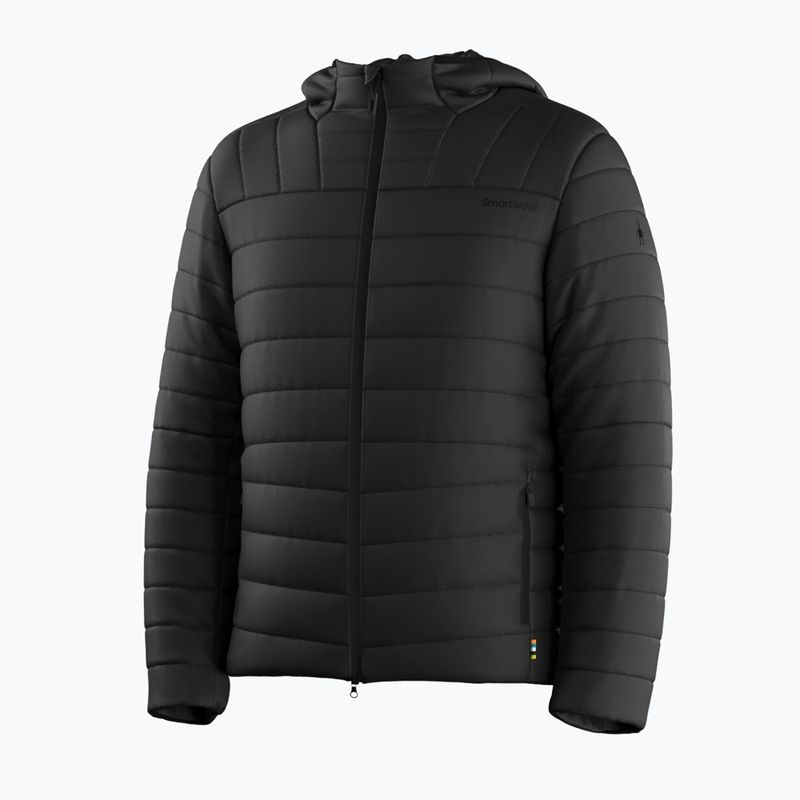 Geacă cu puf pentru bărbați Smartwool Winterloft Hooded black 7