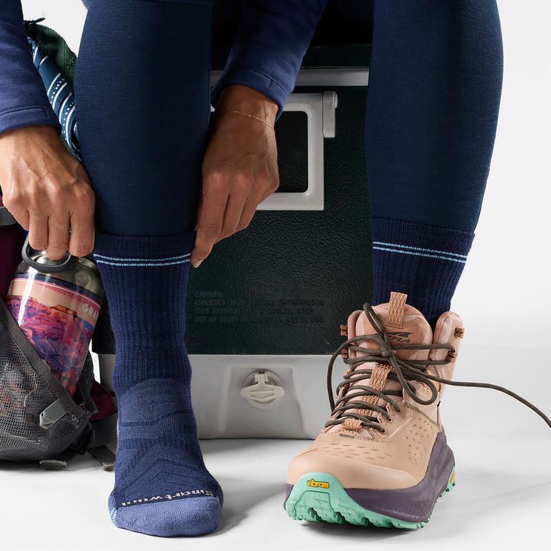 Șosete pentru femei Smartwool Hike Light Cushion Crew deep navy 2