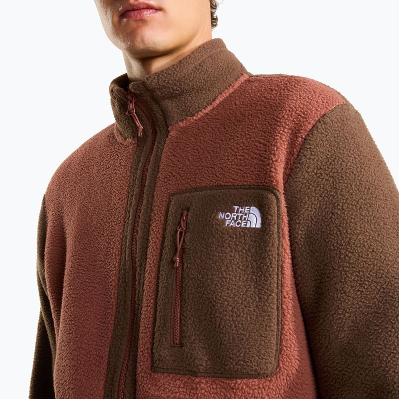Bluză fleece pentru bărbați The North Face Yumiori Full Zip copper silt/smo 4