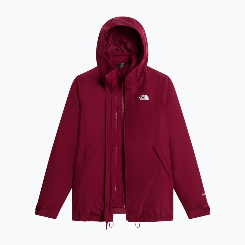 Geacă 3în1 pentru femei The North Face Carto Mono Triclimate Hooded burgundy crush 3