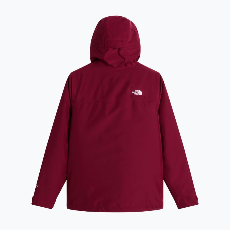 Geacă 3în1 pentru femei The North Face Carto Mono Triclimate Hooded burgundy crush 2
