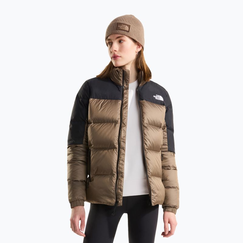 Geacă cu puf pentru femei The North Face Diablo Down 2.0 garnet black heather 4