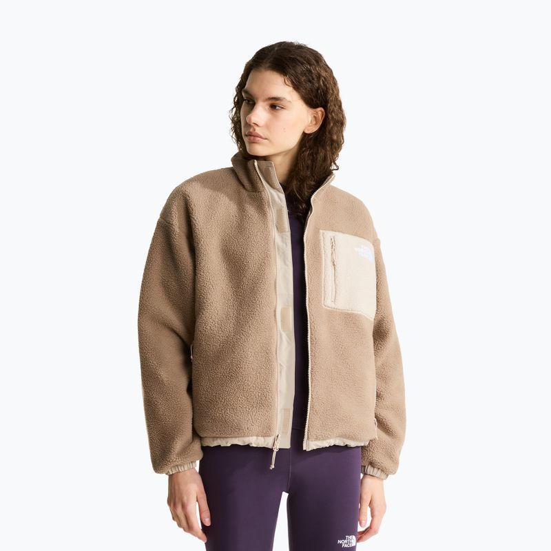 Geacă pentru femei The North Face Yumiori Reversible timeless taupe/