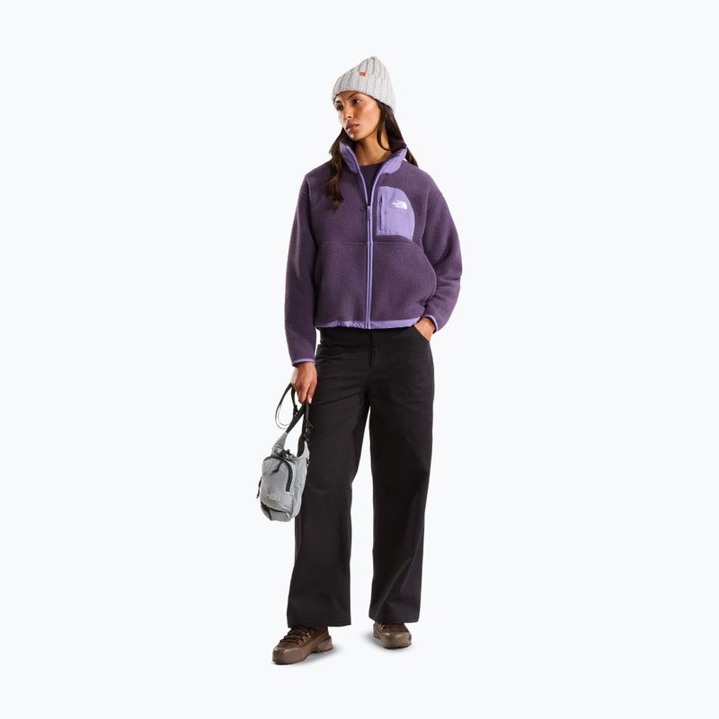 Bluză fleece pentru femei The North Face Yumiori Off Peak Full Zip endless dusk/grounded plum 2