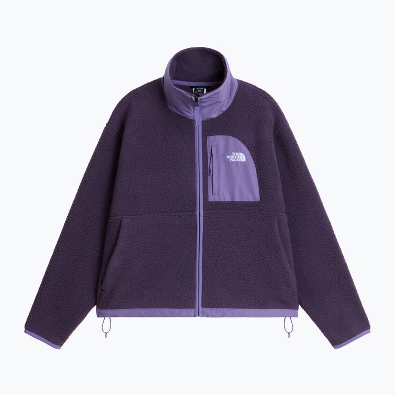 Bluză fleece pentru femei The North Face Yumiori Off Peak Full Zip endless dusk/grounded plum 5