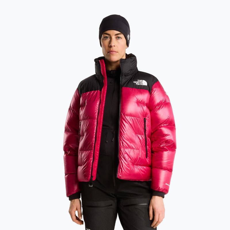 Geacă cu puf pentru femei The North Face Summit Nuptse tnf black/lali guran