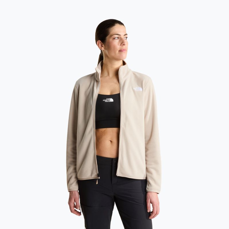Bluză fleece pentru bărbați The North Face Glacier Fleece timeless taupe 4