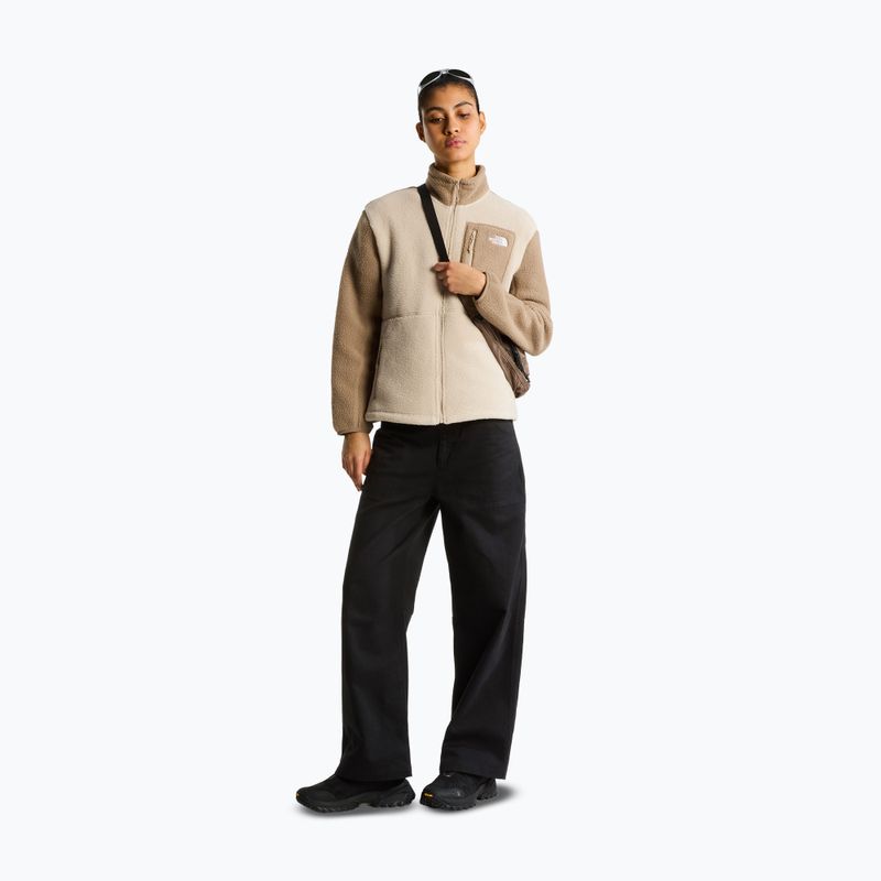 Bluză fleece pentru femei The North Face Yumiori Full Zip timeless taupe 2