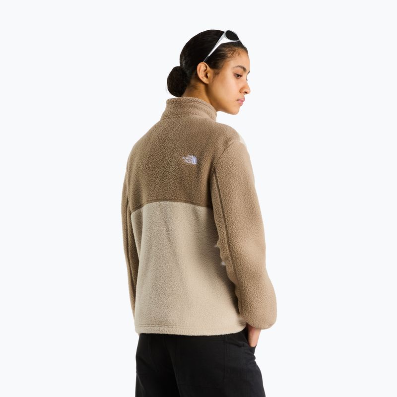 Bluză fleece pentru femei The North Face Yumiori Full Zip timeless taupe 3