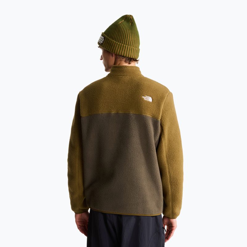 Bluză fleece pentru bărbați The North Face Yumiori Full Zip new taupe green 3