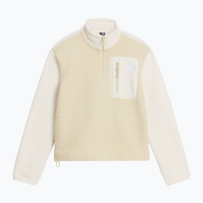 Bluză fleece pentru femei The North Face Yumiori 1/4 Zip desert stone/wh 4