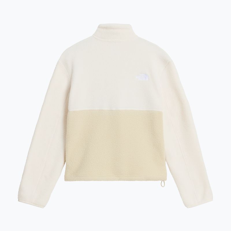 Bluză fleece pentru femei The North Face Yumiori 1/4 Zip desert stone/wh 5