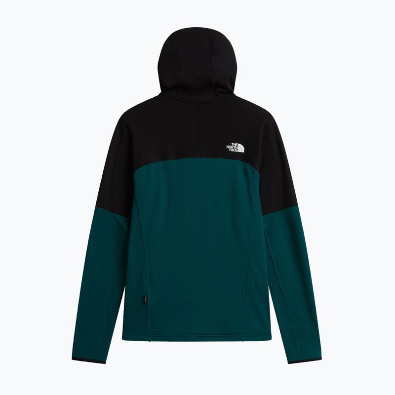Geacă pentru bărbați The North Face Polartec Powergrid Stormgap Hoodie Pacific Teal/Tnf Black 6