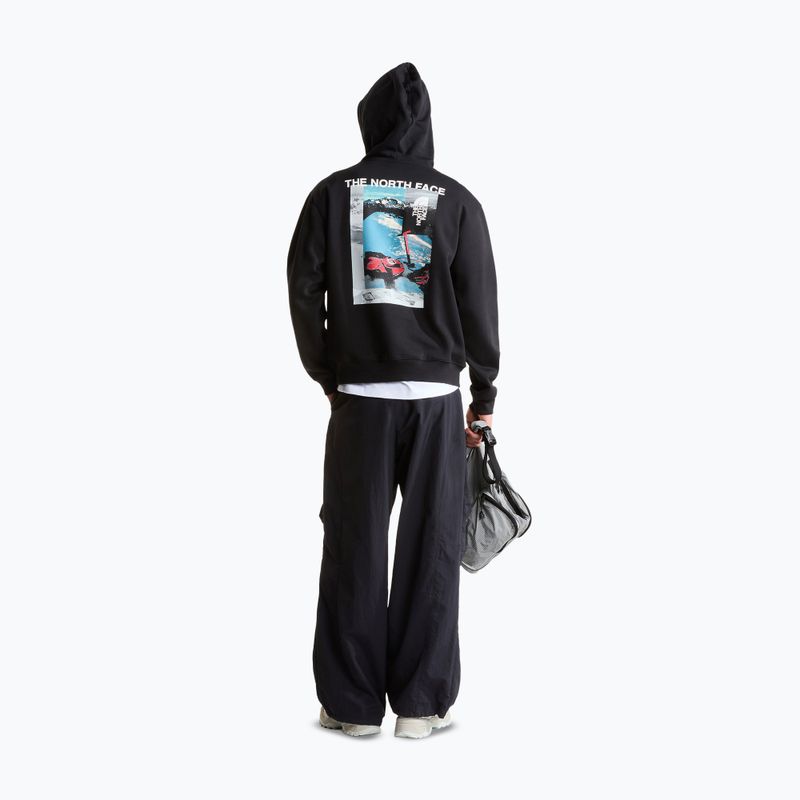Bluză pentru bărbați The North Face Apex '75 Collage Relaxed Hoodie tnf black 2