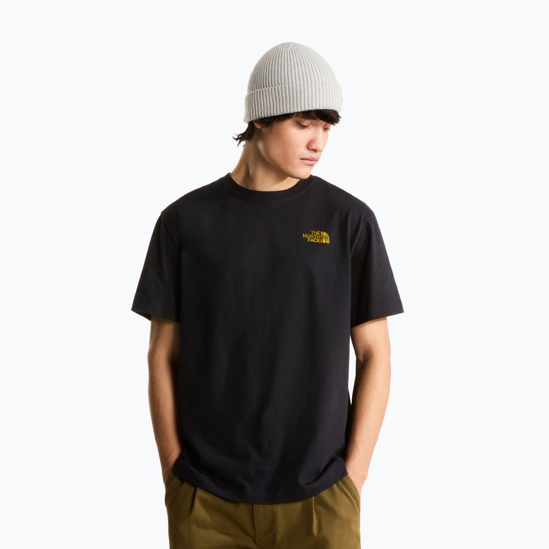 Tricou pentru bărbați The North Face Apex '75 Collage Relaxed Hoodie Tnf Black