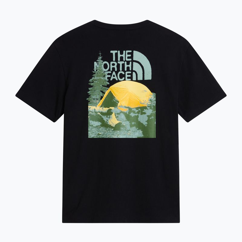 Tricou pentru bărbați The North Face Apex '75 Collage Relaxed Hoodie Tnf Black 5