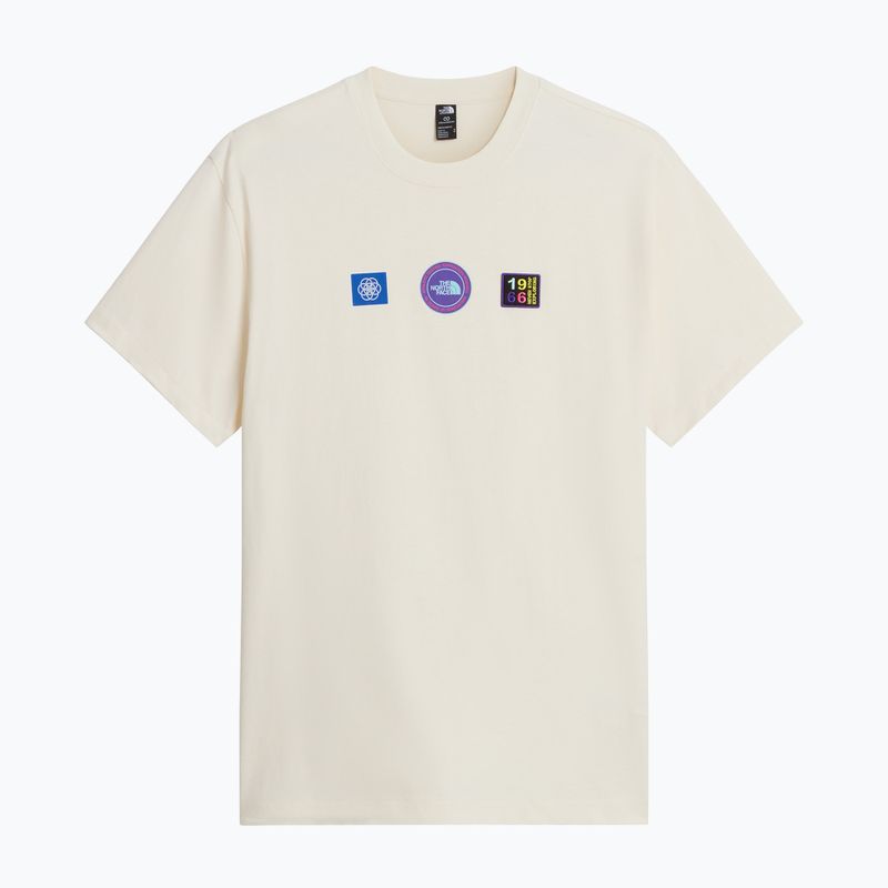 Tricou pentru bărbați The North Face Explorer Badges RLX SS Tee Graphic white dune 4