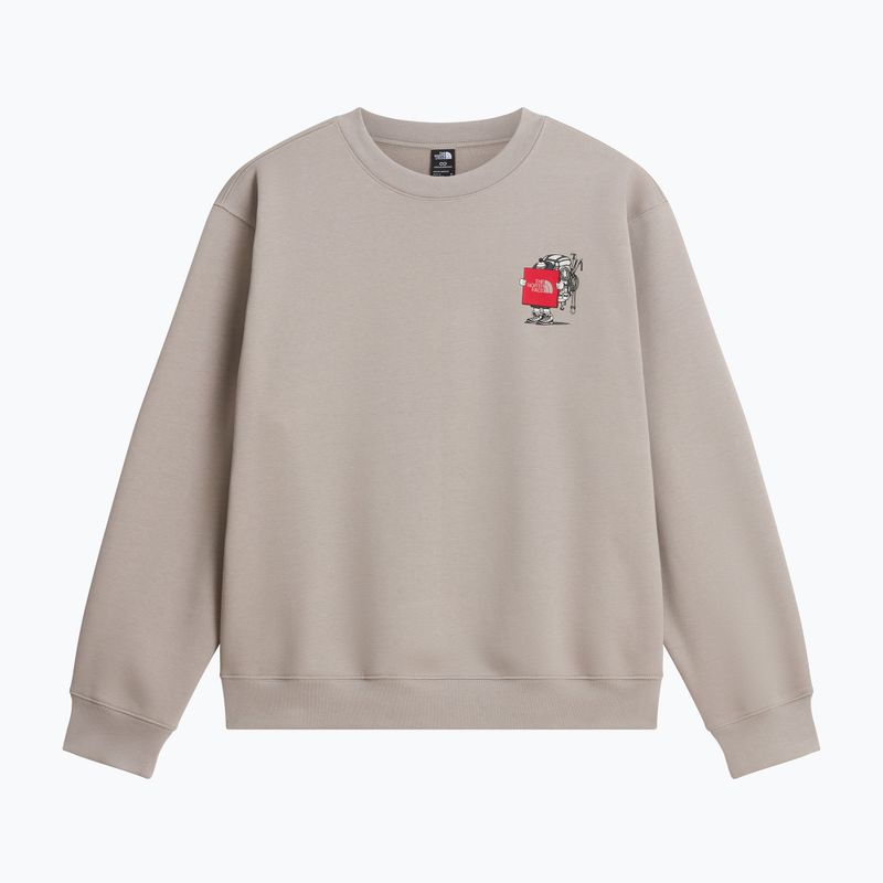 Bluză The North Face Gear Up Get Out RLX SS Tee Graphic stone slab 4