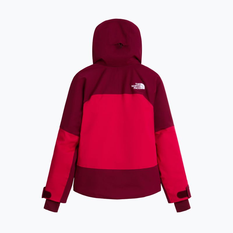 Geacă de schi pentru femei The North Face Lenado lali guran/burgundy cru 5
