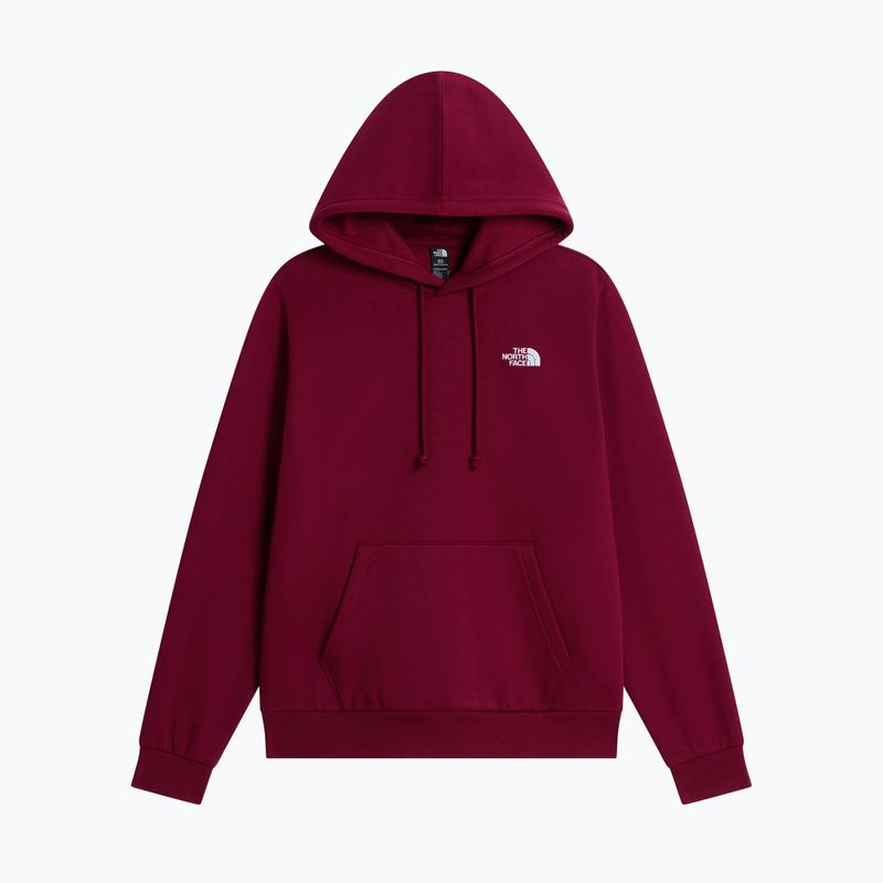 Bluză pentru femei The North Face Evolution Simple Dome Regular Hoodie burgundy crush