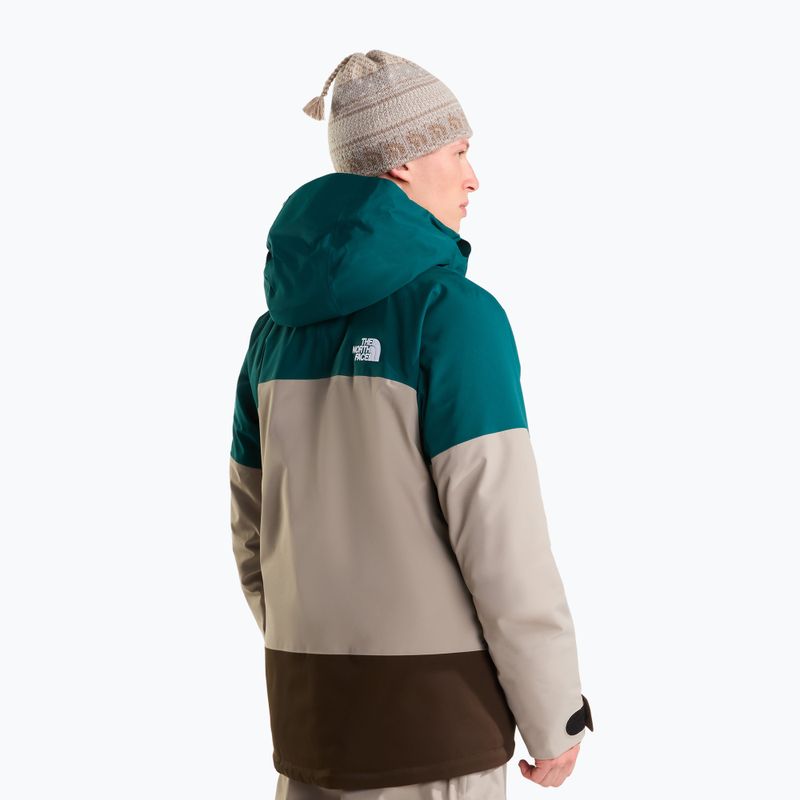 Geacă de schi pentru bărbați The North Face Chakal pacific teal/stone slab 3