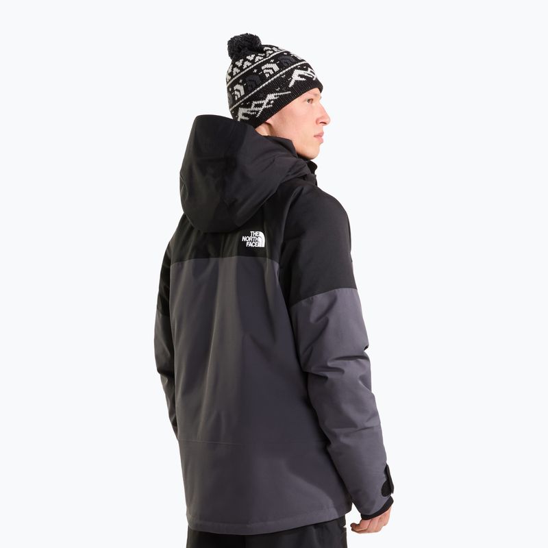 Geacă de schi pentru bărbați The North Face Chakal anthracite grey 3