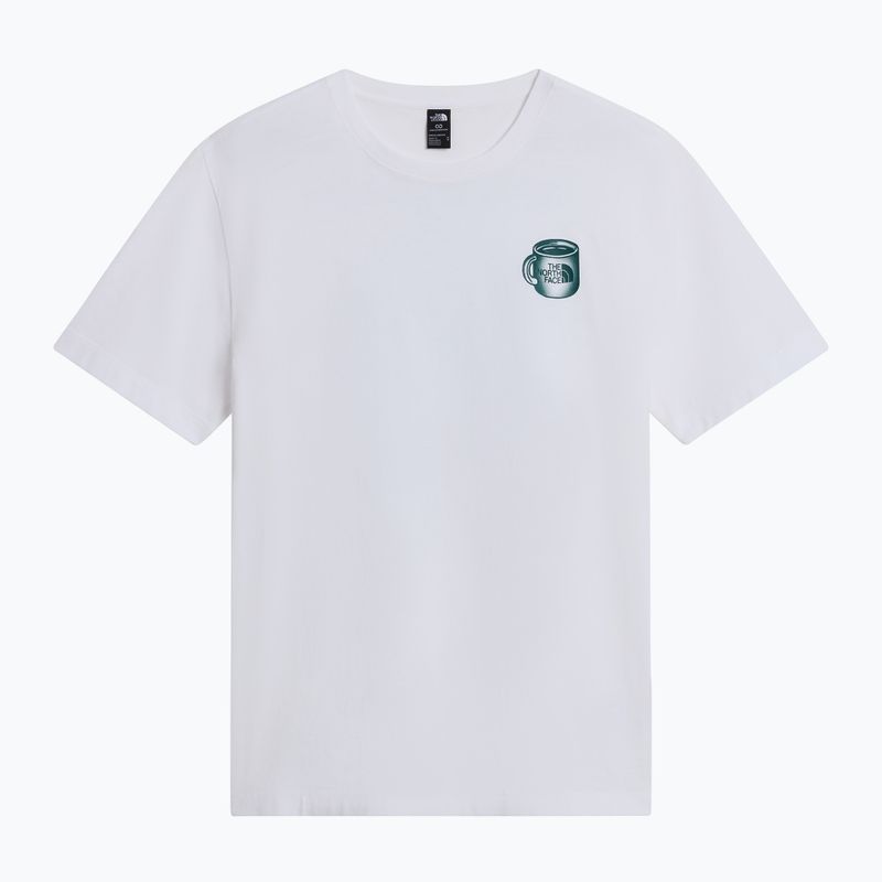 Tricou pentru bărbați The North Face Basecamp Barista Rlx tnf white/pacific teal 4