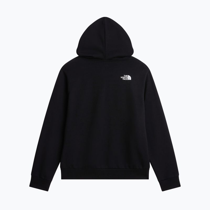 Bluză pentru bărbați The North Face Evo Box Half Dome Regular Full Zip Hoodie tnf black 6