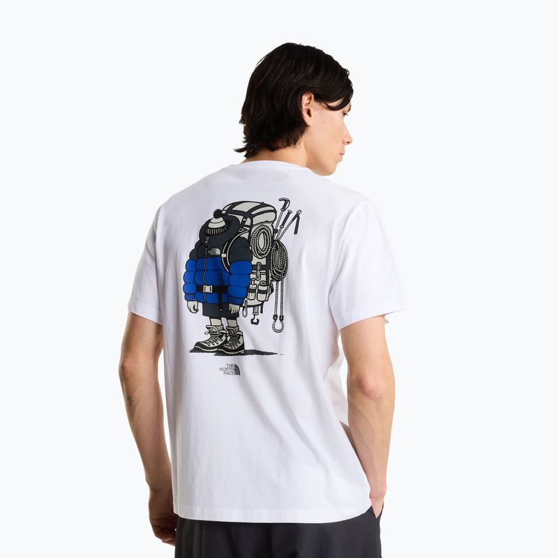 Tricou The North Face Gear Up Get Out RLX SS Tee Graphic tnf white 3