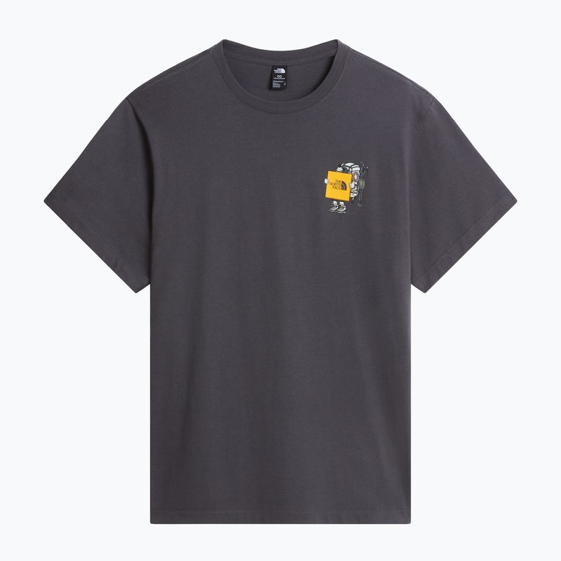 Tricou The North Face Gear Up Get Out RLX SS Tee Graphic anthracite grey 4