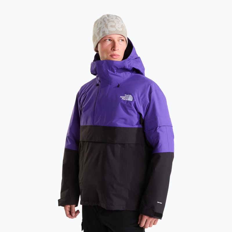 Geacă de schi pentru bărbați The North Face Everyday Anorak Peak Peak Purple/Tnf Black