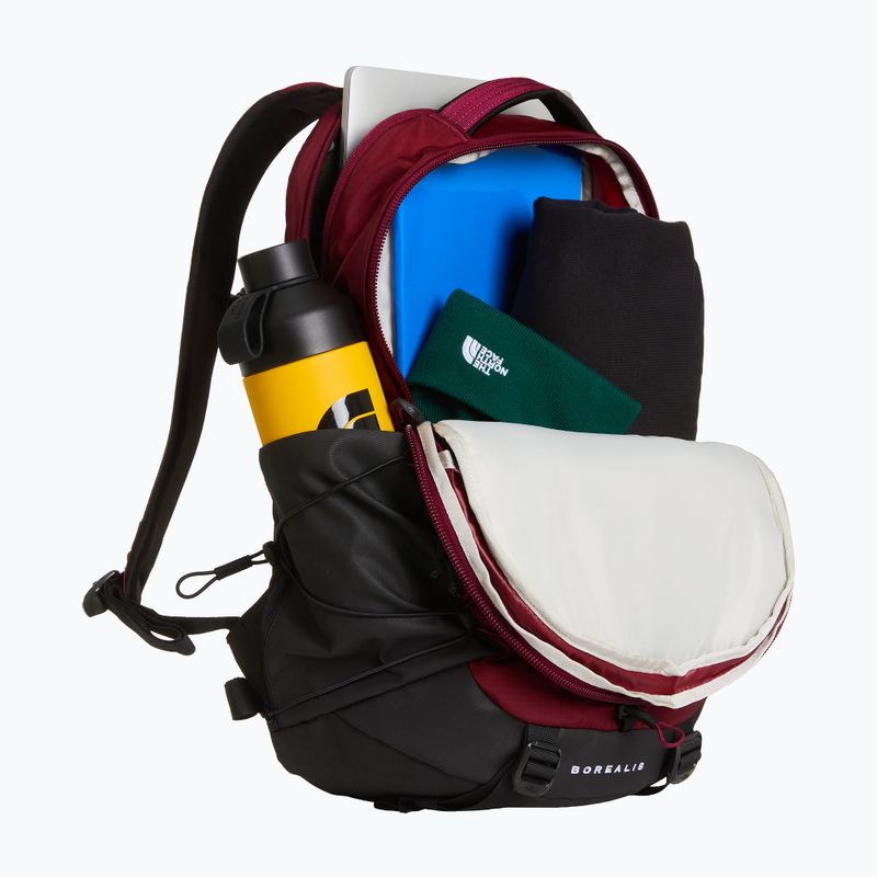 Rucsac de oraș The North Face Borealis burgundy crush 3