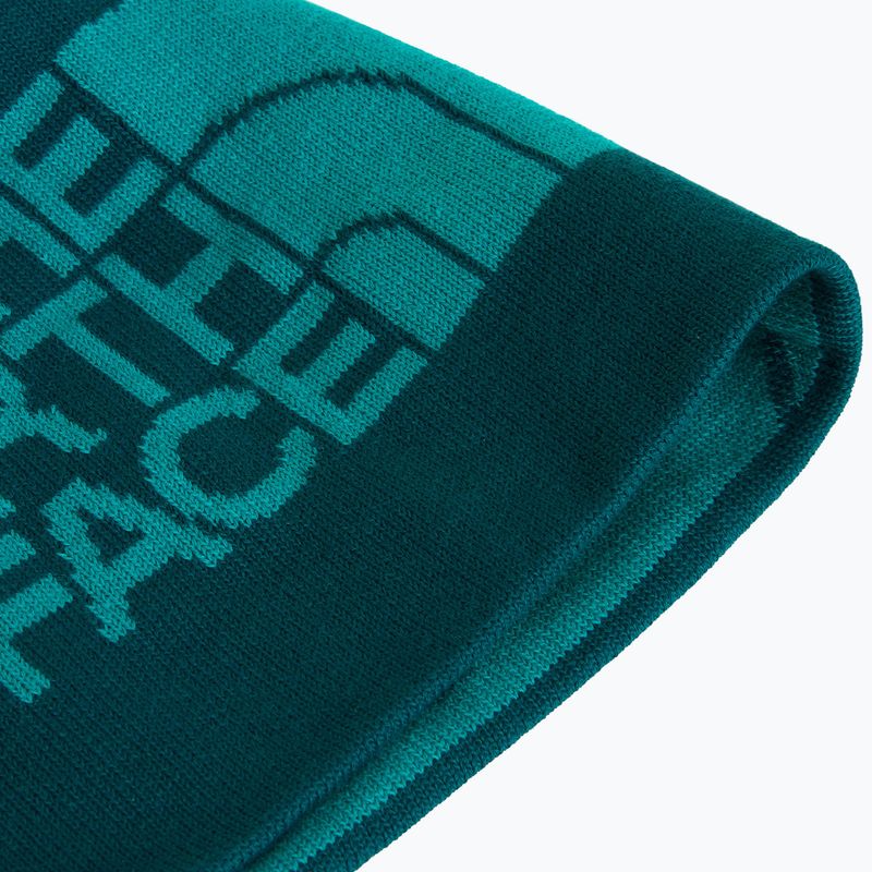 Căciulă de iarnă The North Face Reversible Highline pacific teal/re 2