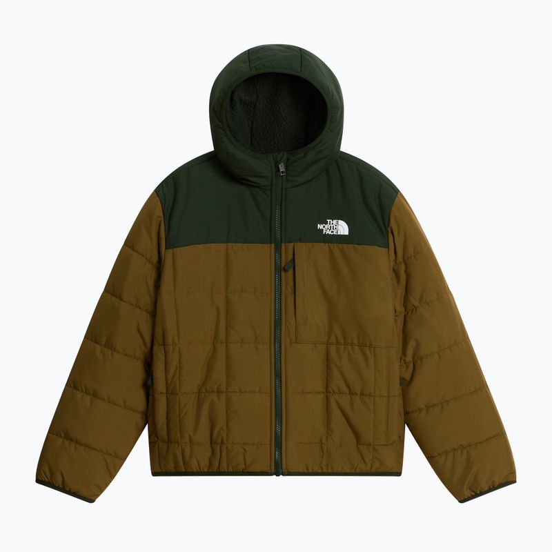 Geacă izolată pentru copii The North Face Reversible Shasta FZ Hooded caraway seed/bo 6