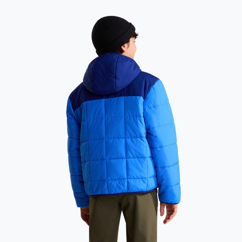 Geacă izolată pentru copii The North Face Reversible Shasta FZ Hooded active blue/bol 3