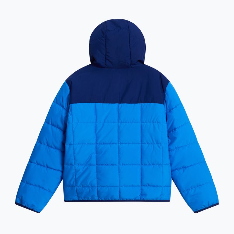 Geacă izolată pentru copii The North Face Reversible Shasta FZ Hooded active blue/bol 7