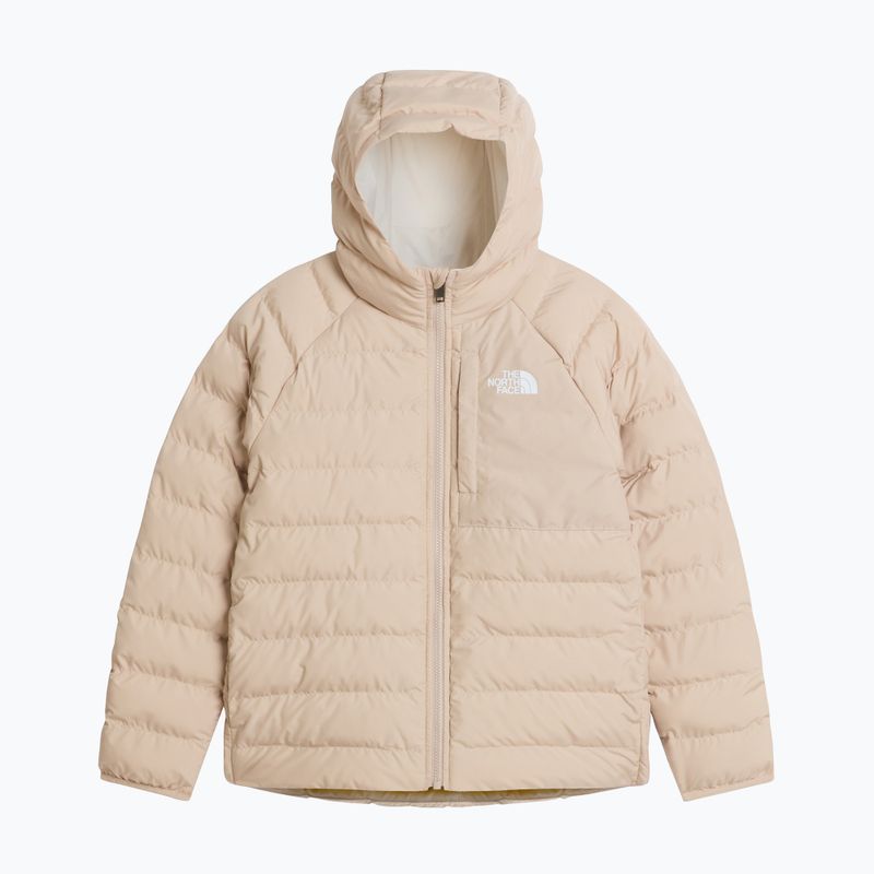 Geacă izolată pentru copii The North Face Reversible Perrito Hooded timeless taupe 6