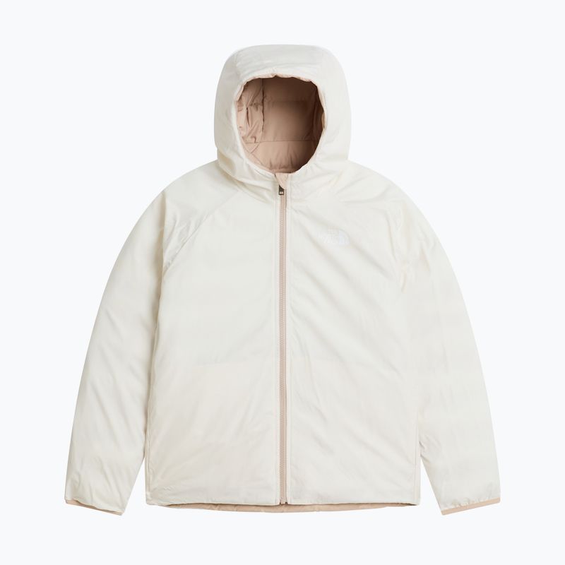 Geacă izolată pentru copii The North Face Reversible Perrito Hooded timeless taupe 8