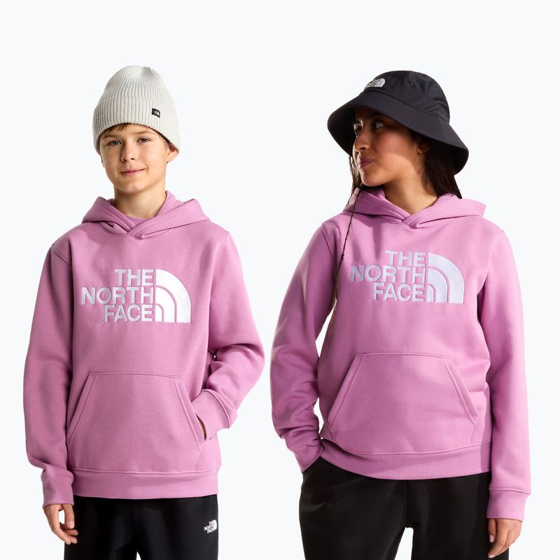 Bluză pentru copii The Noryh Face Essential Drew Peak Hoodie hushed lavender 3