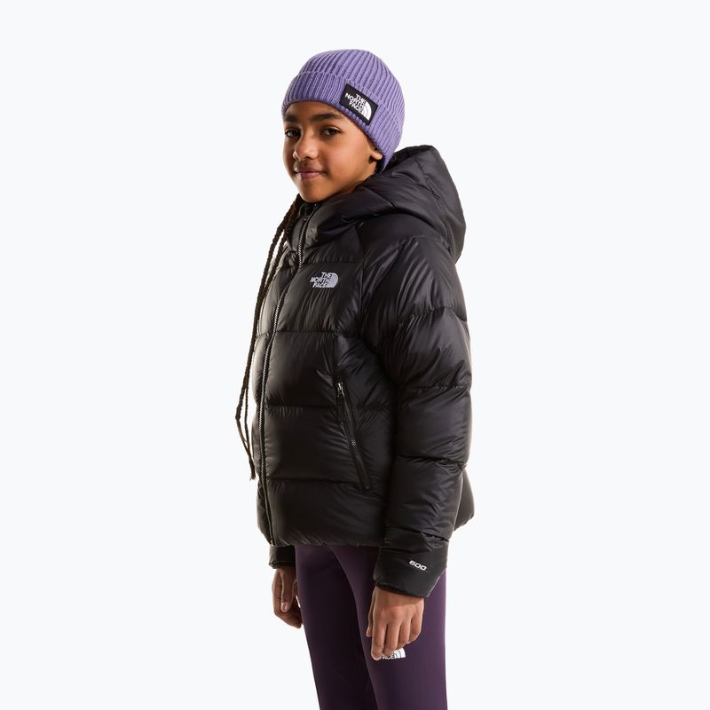Geacă cu puf pentru copii The North Face Hydrenalite Down Hooded tnf black