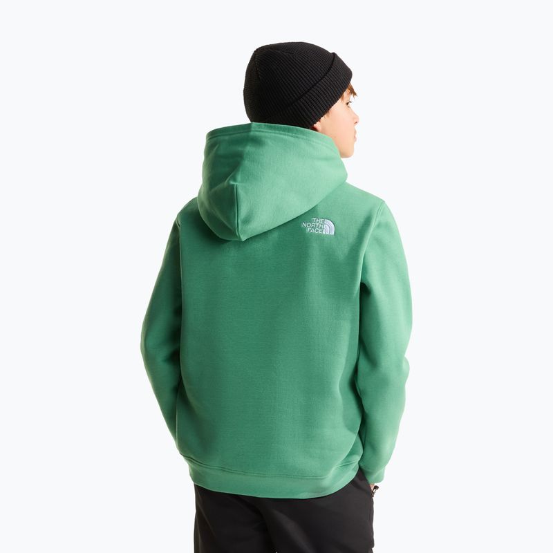 Bluză pentru copii The Noryh Face Essential Drew Peak Hoodie dimmed algae 5