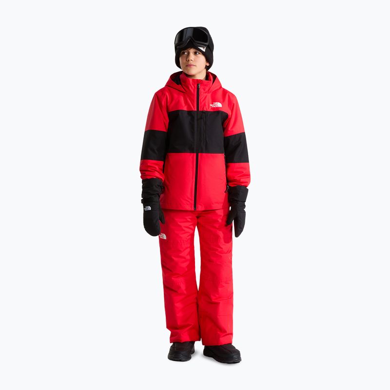 Pantaloni de schi pentru copii The North Face Freedom Insulated elevation red 2