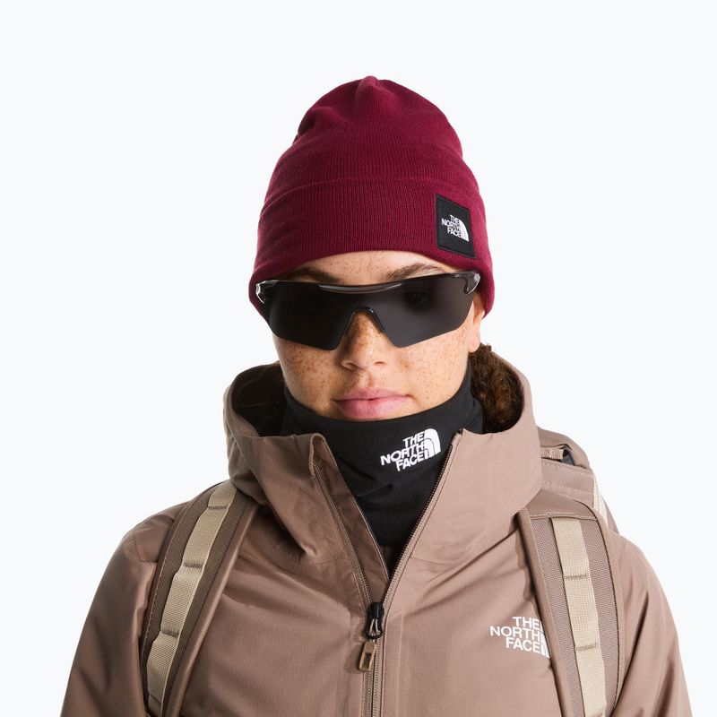Căciulă de iarnă The North Face Dock Worker Recycled Beanie burgundy crush 3